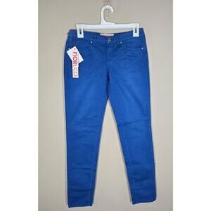 Fiorucci Luxury Womens Low Rise Blue Skinny Jeans Size 26 NWT